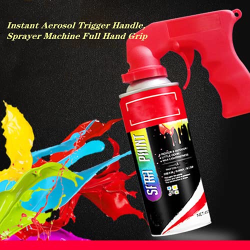 WHZAZGW 3 Pieces Spray Paint Trigger Handle,Instant Aerosol Trigger Handle Spray Can Grip Handle Spray Adapter Paint Aerosol Can Aerosol Tool Spray Can Trigger Handle