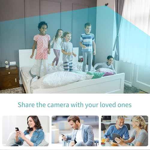 Thcbme Spy Camera Hidden Camera, 1080P HD WiFi Camera - Mini Nanny Cam with Night Vision & Motion Detection - Indoor/Outdoor Wireless Cameras for Home, Car, Baby & Pet Monitoring