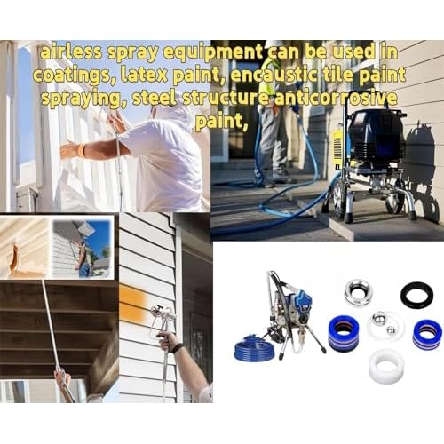244194 Pump Repair Packing kit Kit for Graco Airless Paint Sprayer 295 390 395 490 495 595 3400 Aftermarket