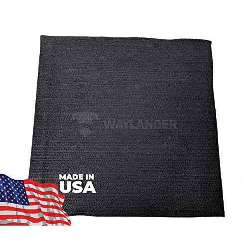 Waylander Fireproof Welding Blanket - Carbon Felt Fire Resistant Mat Made in USA | Flame Retardant Fabric, Heat Shield & Insulation Pad for Welding, Grills, Smokers, and Stoves (Up to 1800¡ÆF)
