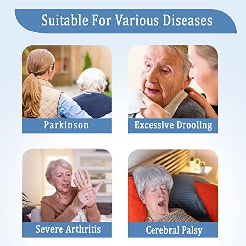 4 Pack Terry Cloth Adult Bibs with Crumb Catcher, Washable Adjustable Adult Bibs for Unisex Men Women Elderly Seniors