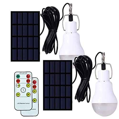 Solar Light Bulb Portable 350LM Solar Powered Camping Light Led Lantern Outdoor for Lamp Light Hiking Fishing Tent Indoor Shed Chicken Coop Hurricane Emergency with USB Chargeable