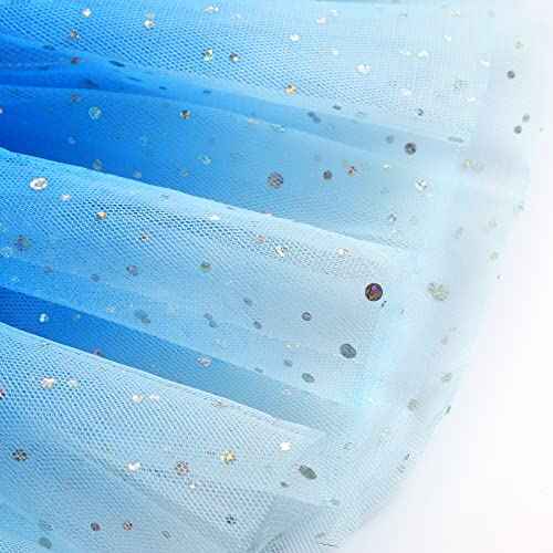 EQSJIU Ballet Leotard for Girls Dance Gymnastics Toddler Sparkly Dance Dresses Outfits Tutu Skirted Leotard Kids 1-10 Years