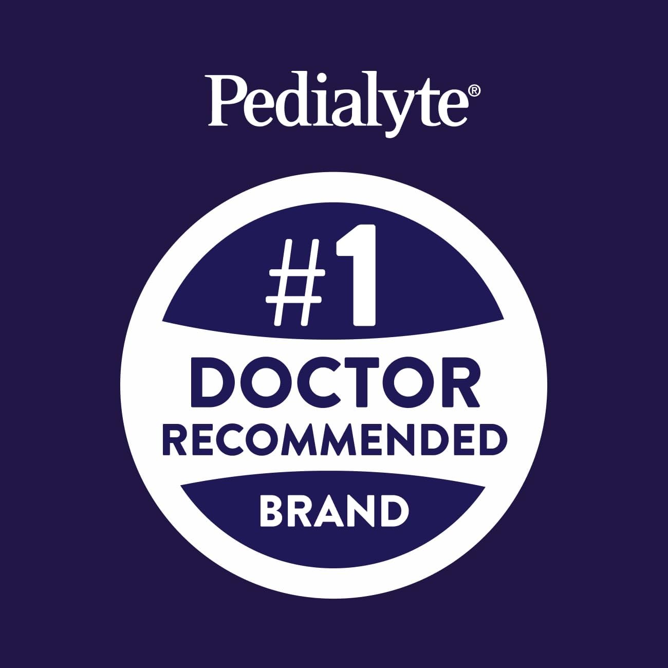 Pedialyte Electrolyte Drink, Hydration Drinks for Kids & Adults, Mixed Fruit, 1 Liter, Pack of 8