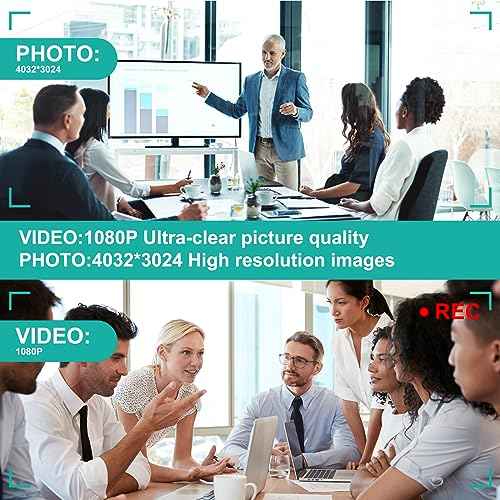 Mini Camera Ultra HD 1080P Portable Security Cam with 32GB SD Card Loop Recording or Photo Nanny for Indoor and Outdoor