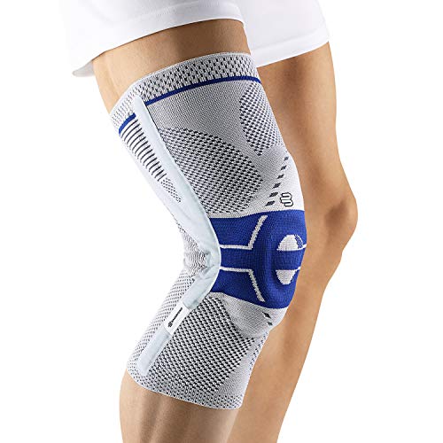Bauerfeind - GenuTrain P3 - Patella Knee Support - For Misalignment of the Kneecap - Right Knee - Size 3 - Color Titanium