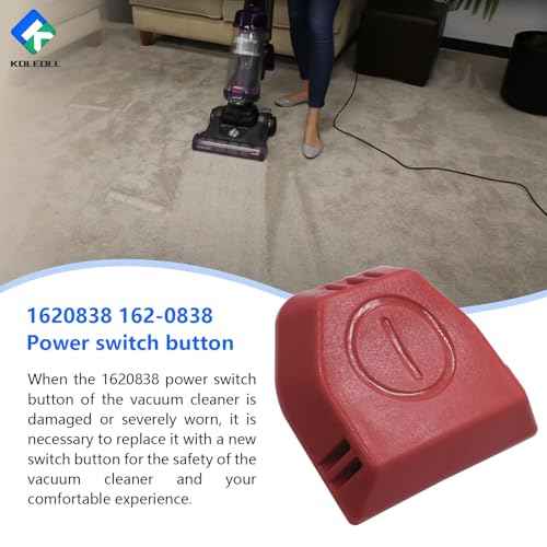 1620838 162-0838 Power Switch Button Fits for Bissell Swivel Rewind Vacuum