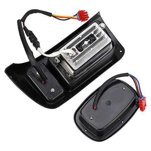 KEMIMOTO DS LED Light Kit Compatible with Club Car DS 1993 Newer Models, Golf Cart Street Legal LED Headlight Tail Light Kit for Gas Electric Models