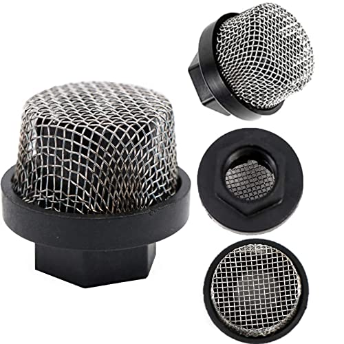 (3-Pack) 246385 Hose Inlet Strainer Filter Inlet Suction Strainer Mesh Filter for Graco 495 Ultra 395 390 Airless Wagner Spraytech Titan Paint Pumps, Paint Spray Guns