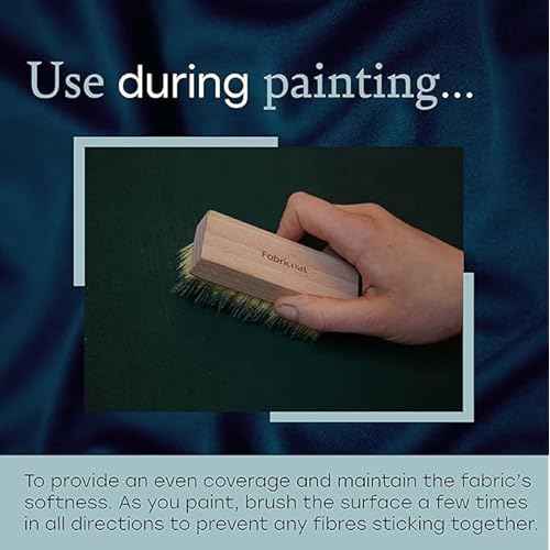 Fabricoat Soft Bristle Brush ? Cleaning Brush ? Hand Brush ? Deep Cleans and Easily Lifts Dirt from Fabric and Upholstery