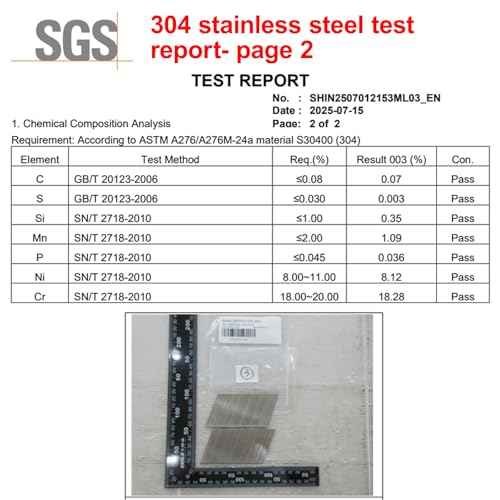 16 Gauge Angled Finish Nails 304 Stainless Steel, (1-1/4", 1-1/2", 2", 2-1/2"), 20-Degree,Assorted Size Project Pack for Pneumatic, Electric Finish Nailer or Nail Gun (2 inch)