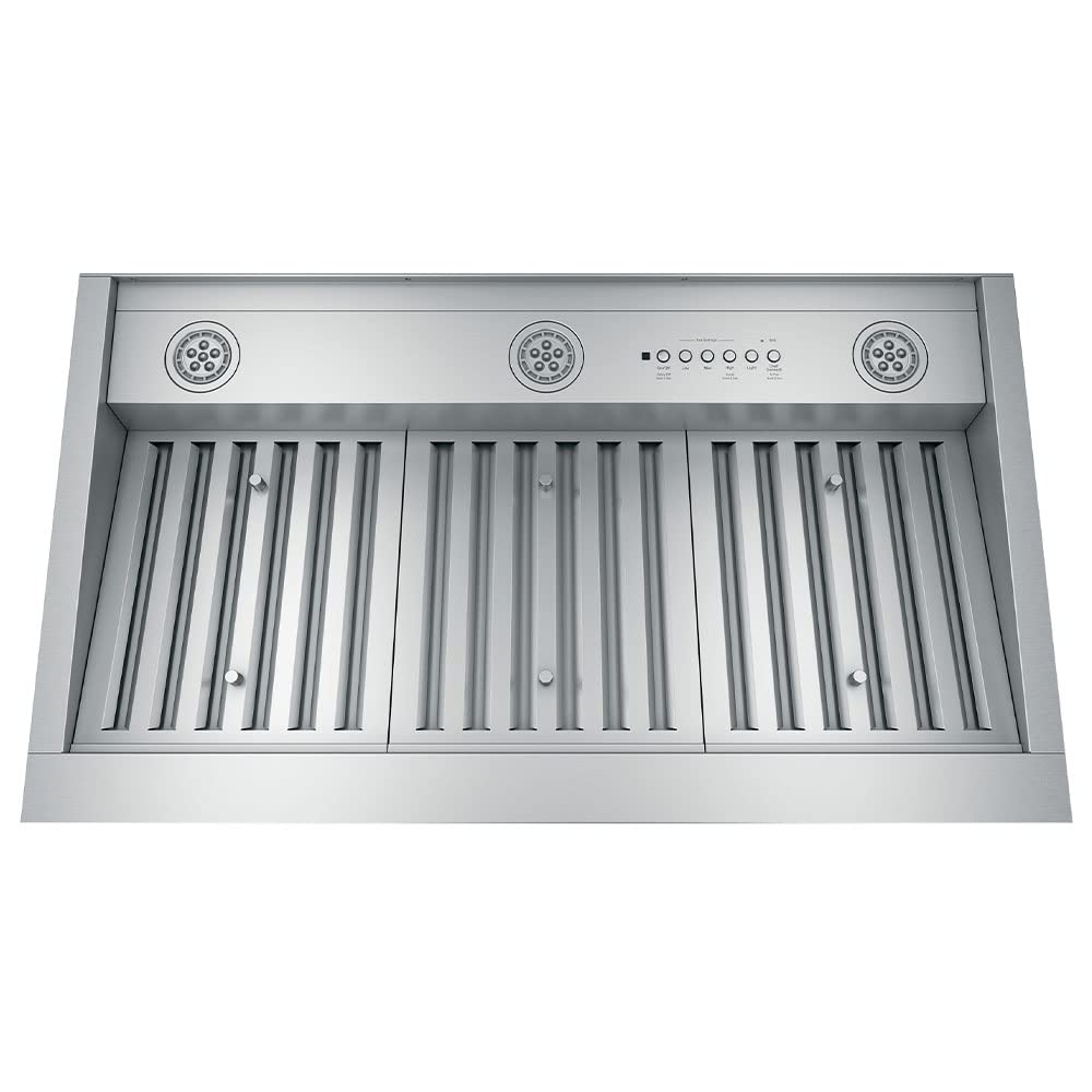 GE 36” Smart Designer Custom Insert w/Dimmable LED Lighting