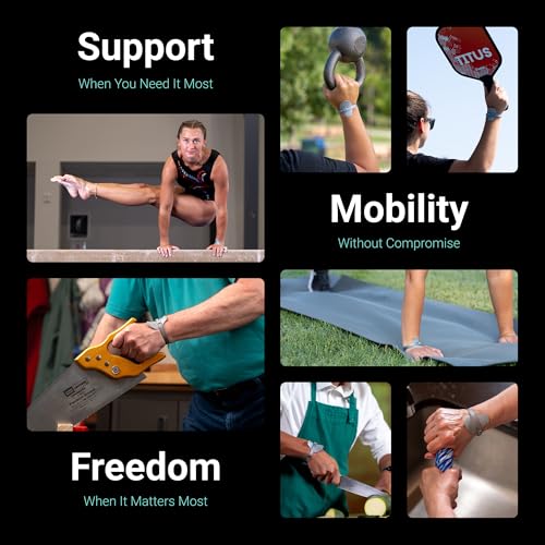 Wristable® Wrist Brace - Versatile Wrist Support Ideal for Pain with Weight-bearing Activities - Adjustable & Comfortable Fit Without Restrition - Ultimate Support and Protection