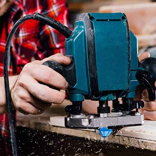 KOWOOD Router Bits Sets of 24A Pieces 1/2 Inch Shank Router Bit Set T Shape - for Commercial Users and Beginners¡¦