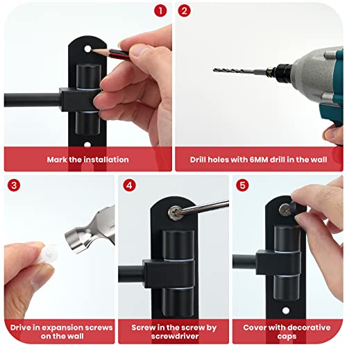 Helmet Hanger Wall Mount 180¡Æ Swivel Helmet Holder for Motorcycle Bike Racing Outerwear Sports Gear