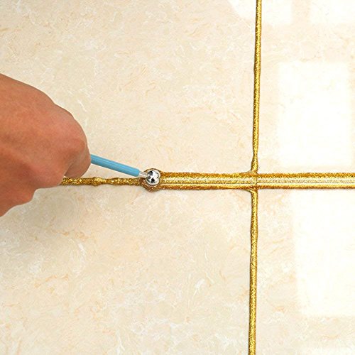 Concrete Countertop Caulking Tool, Metal Ball Tile Caulk Finishing Tool Used to Press The Tile Grout Coating for Bathroom Kitchen and The Rest of The Household