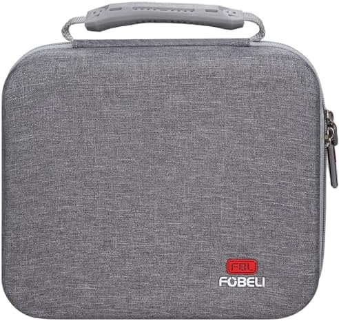 FBLFOBELI Hard Storage Case Compatible with OMRON Platinum BP5450/10 Series BP7450/Gold BP5350/7 Series BP7350 Blood Pressure Monitor with Upper Arm Cuff, Case Only (Grey)