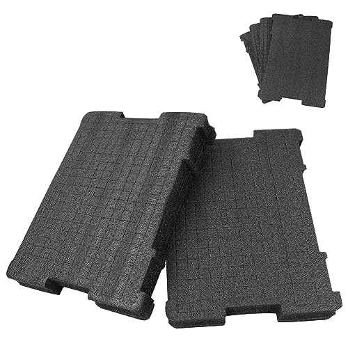 Tool Organizer Foam Insert DWST88801 fits DEWALT Tool Box packout Foam Inserts DWST17808, DWST17807, DWST17805 (2Pcs)