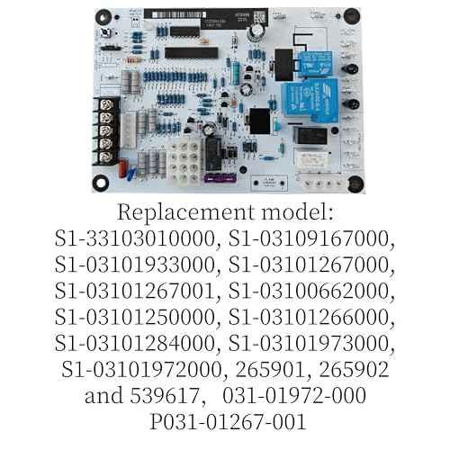 031-01267-001A P031-01267-001 Upgraded Integrated Furnace Control Circuit Board Replacement for S1-33103010000 Furnace Control Board