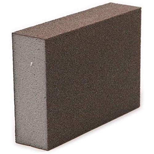 150# Grit Sponge Emery Cloth Sandpaper Blocks Buffing Diamond Polishing Pads Hand Sanding Tool 6pcs