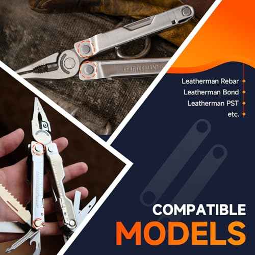 (2Pcs) For Leatherman wrench Knurled Nut Removal Wrench for Leatherman Tool Disassembly, Maintenance, Cleaning and Upgrades