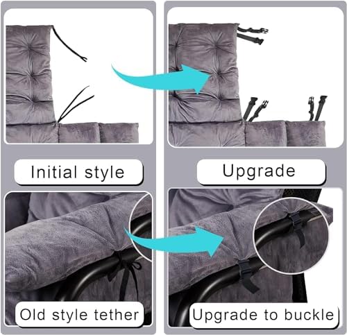 Big Hippo Wheelchair Seat Cushions, Comfortable Wheelchair Cushions for Pressure Relief, Soft Wheelchair Seat Cushions Pain Relief -17 ×17 Inches - Gray