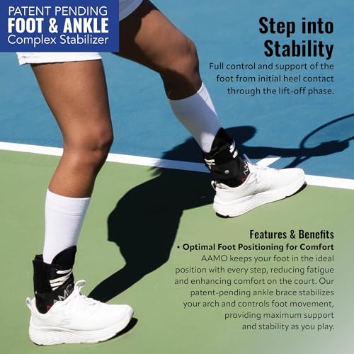 AAMO Sport Lace Up Ankle Brace for Women and Men, Ankle Support, Foot Brace, For Sprained or Injured Ankle and More, Ankle Brace for Sports, Size XL