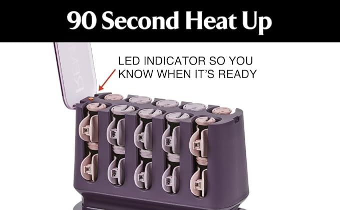 Remington Pro Hair Setter Hot Rollers, Curlers With Thermaluxe Advanced Thermal Technology