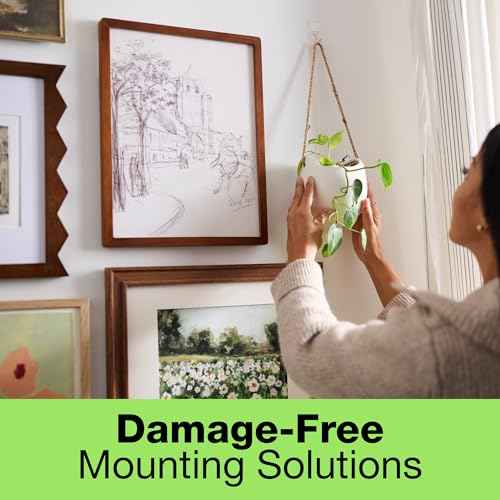 FrogTape reMOVEables Medium Picture Hanging Strips, Damage-Free Removable Adhesive Wall Strips, Picture Hangers, Stick On Wall Mounting for Frames, Canvas, Home D?cor, White, 72 Pairs (144 Strips)