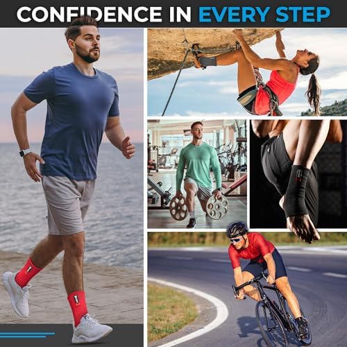 WYOX Women, Men, and Youth - Plantar Fasciitis Brace, Ankle Support Brace for Men, Workout and Sports Ankle, Perfect for Stability and Support in All Activities