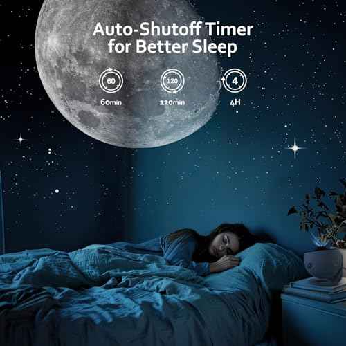 Galaxy Projector, Star Projectors Home Planetarium Space Ceiling Starry Sky Night Light with 3 HD Glass Slides, Galaxy Projector Pro for Kid Adult Bedroom Birthday Gift