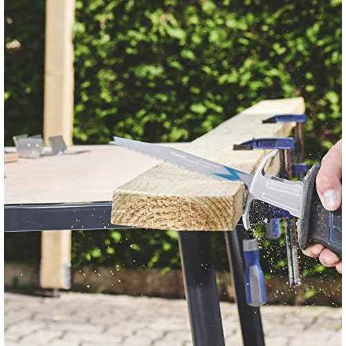 EZARC Wood Pruning Reciprocating Saw Blade, 6-Inch Recip Saw Blades R644GS 6TPI (5-Pack)