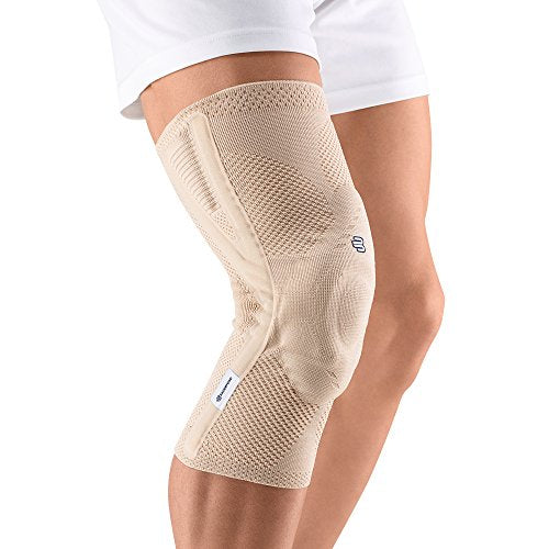 Bauerfeind - GenuTrain P3 - Patella Knee Support - for Misalignment of The Kneecap - Right Knee - Size 2 - Color Nature