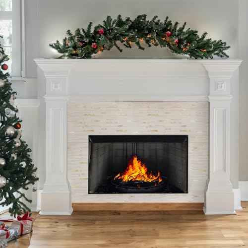 20 Sheets Peel and Stick Backsplash for Kitchen, Pearl White Sandstone with Metal Gold Look Stick on Tile Upgrade Your Kitchen Backsplash, RV, Fireplace