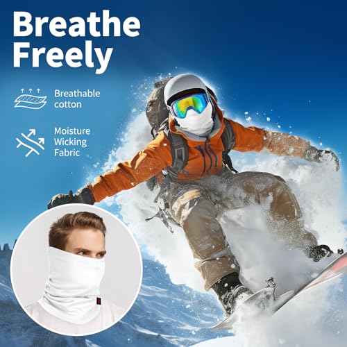 FR Face Mask For Men CATHRC2 Flame Resistant Neck Gaiter Covering 100% Cotton Arc Flash Welding Shield Protector 12CAL