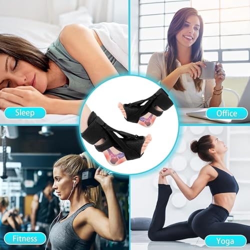 Plantar Fasciitis Night Splint,Upgrade 3 Adjustable Plantar Fasciitis Relief Brace,Adjustable Aluminum Bar Inside,for Pain Relief Fasciitis,Achilles Tendonitis,Foot Drop with Women Men