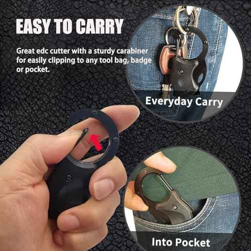 2 Pack Small Pocket Knife Fathers Mothers Dad Mom Day Gifts for Men Women from Daughter Wife Husband Son, EDC Knives Anniversary Birthday & Christmas Gifts for Him Her, Cool Gadgets Stocking Stuffers