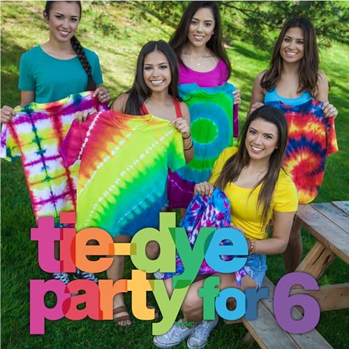 Tulip One Step Tie Dye Kit: Tie Dye Party Supplies, 18 bottles