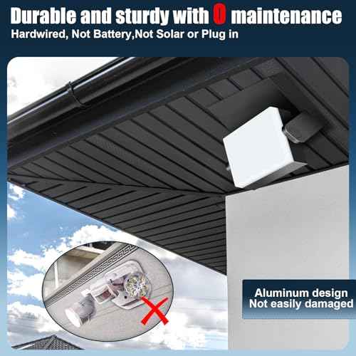 40W LED Outdoor Wall Light, 5000K Daylight Waterproof Floodlights, 360 ¡Æ Adjustable Wallpack Lighting Modern Security Commercial Exterior Wall Mount Fixture for Yard Hardwired Super Bright
