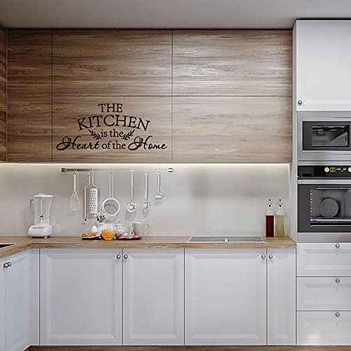 The Kitchen is The Heart of The Home Vinyl Wall Decal Art Letters Art Mural Home D?cor