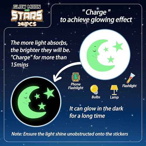 241PCS Glow in The Dark Stars Stickers, 3D Glow in The Dark Stars for Ceiling Wall Room Decor for Teen Girls Boys Kids Luminous Wall Stickers for Bedroom Party Night Holiday Birthday Gift (Green)