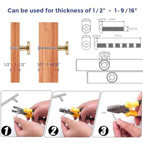 Ravinte 30 Pack Solid Single Hole Kitchen Round Cabinet Knobs Champagne Bronze Pulls Drawer Knobs Kitchen Cabinet Hardware Handles