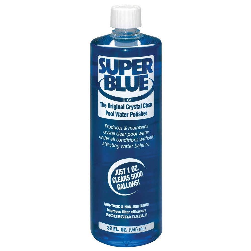 Robarb 20154A-02 Super Swimming Pool Clarifier, 1-Quart, Blue, 2-Pack