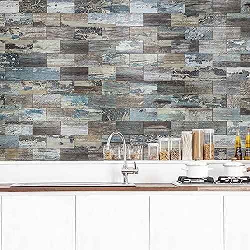 Art3d 5-Sheet (Pack Of 5) Wall Panel Wood, Green