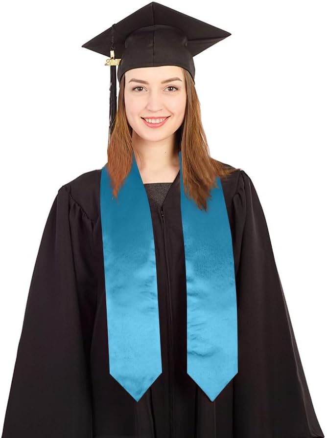 Graduation Stole Graduation Sash Unisex Adults Class of 70'' Stoles for Academic and Choral Ceremony