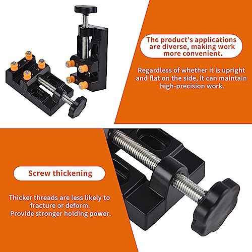 Mini Bench Clamp | Jewelry Vise | Mini Vise for Jewelry and Walnut Carving | Ideal for DIY Projects and Multifunctional Use