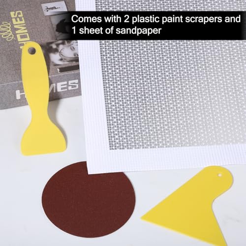 8 ¡¿ 8 inch Drywall Repair Patch, 3 Pack Drywall Repair Kit Large Hole Patch-Repair for Drywalls Heavy Duty Self-Adhesive Mesh Drywalls Patch Kit, Dry Wall Hole Repair-Patch for Drywall-Plaster Wall