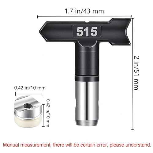 High Pressure 515 Airless Spray Nozzle,Spray Tips for Airless Spray Guns and Airless Paint Sprayers£¨1 Set£©