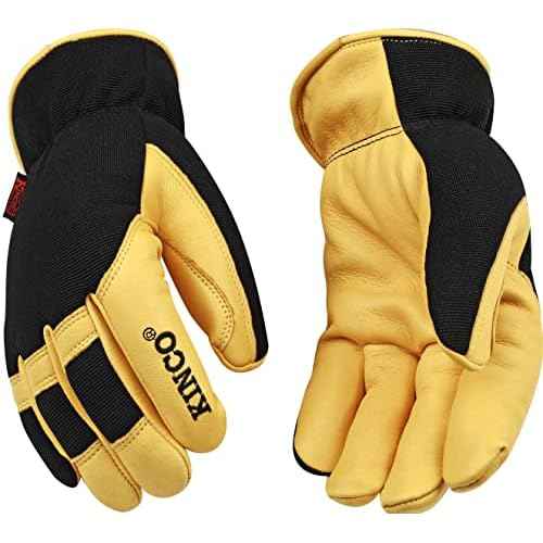 Kinco Lined Premium Hybrid Leather Work Gloves, Heatkeep¢â (Style No. 101HK)