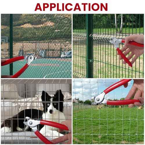 470Pcs Hog Rings, 3/4" Galvanized Hog Rings Upholstery, Hog Ring kit, Hog Ring for Furniture Upholstery, Auto Upholstery, Animal Pet Cages, Sausage Casings, Fencing